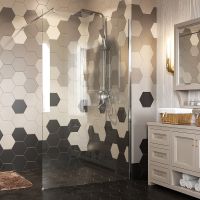 Душевая перегородка WasserKRAFT Rossel 110 28W46 профиль Серебристый стекло прозрачное — фото 1, Душевые перегородки