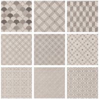 Керамогранит Kerama Marazzi Карнаби-стрит орнамент беж SG1575N 20х20 см — фото 1, Керамогранит