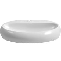 Раковина Abber Bequem 64 AC2112 Белая — фото 3, Раковины накладные