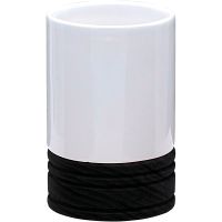 Стакан для зубных щеток Ridder Chic 2137110 Черный — фото 1, Стаканы для зубных щеток