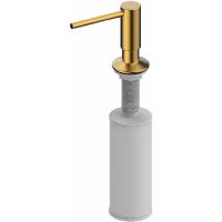 Дозатор для моющего средства WasserKRAFT K-75993 Золото матовое Дозатор для моющего средства WasserKRAFT K-75993 Золото матовое
