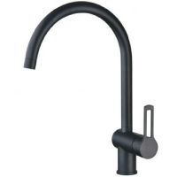 Смеситель для кухни Paffoni Ringo RIN180NO Черный матовый — фото 1, Смесители для кухни