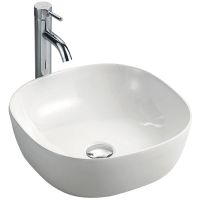 Раковина-чаша Koller Pool Round 41 RN-0410-WB Белая — фото 1, Раковины