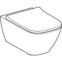 Унитаз Geberit Smyle Square 500.683.00.2 подвесной с сиденьем Микролифт — фото 11, Подвесные унитазы