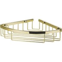 Полка корзина Art&Max AM-F-8936A-Br угловая Бронза — фото 1, Полки для ванной и душа