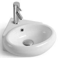 Раковина SantiLine 39 SL-2021 угловая Белая — фото 1, Раковины