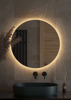 Товар: Зеркало Defesto Opti 70x70 DF 2854R с подсветкой 18W-3000К/ИК - выключатель/Теплый белый свет - фото 2 Зеркало Defesto Opti 70x70 DF 2854R с подсветкой 18W-3000К/ИК - выключатель/Теплый белый свет — фото 2, Мебель для ванной