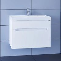 Тумба под раковину СанТа Лондон 70 224003л подвесная Белая — фото 3, Тумбы под раковину