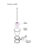 Ершик для унитаза Ideal Standard IOM A9119AA Хром — фото 3, Ершики для унитаза