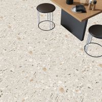 Керамогранит Laxveer Ceramic Terazzo Crema Carving 60126 60х120 см — фото 2, Керамогранит