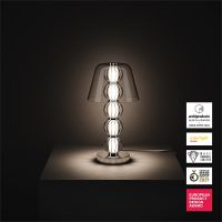 Настольная лампа Maytoni Modern Amulet MOD555TL-L9CH4K Прозрачная Хром — фото 9, Настольные лампы