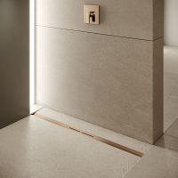 Товар: Душевой лоток Tece Drainprofile 120 671213 с решеткой PVD Polished Red Gold - фото 2 Душевой лоток Tece Drainprofile 120 671213 с решеткой PVD Polished Red Gold — фото 2, Душевые лотки