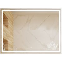 Зеркало Art&Max Monza AM-Mon-1000-800-DS-F с подсветкой с сенсорным выключателем — фото 1, Мебель для ванной