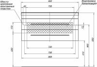 Тумба с раковиной Aquanet Нота 90 287708 подвесная Белая — фото 7, Тумбы с раковиной