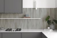 Керамическая плитка Equipe Massimo Skylon Grey 31574 настенная 5х40 см — фото 2, Керамическая плитка