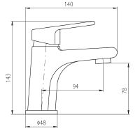 Товар: Смеситель для раковины Rav Slezak Colorado CO326.5CMATZ Черный матовый Золото - фото 2 Смеситель для раковины Rav Slezak Colorado CO326.5CMATZ Черный матовый Золото — фото 2, Смесители для раковины