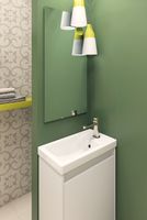 Раковина Кировит Фостер 450 Белая — фото 3, Раковины встраиваемые сверху