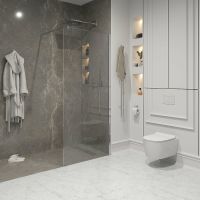 Товар: Душевая перегородка Niagara Nova 80 NG-663-80 профиль Хром стекло прозрачное - фото 2 Душевая перегородка Niagara Nova 80 NG-663-80 профиль Хром стекло прозрачное — фото 2, Душевые перегородки