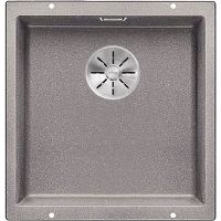 Кухонная мойка Blanco Subline 400-U 523424 Алюметаллик — фото 1, Кухонные мойки