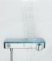 Смеситель для душа Hansgrohe Ecostat Select 13171000 с термостатом Хром — фото 4, Смеситель для душа
