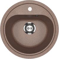 Кухонная мойка Ulgran Classic U-700-307 Терракот — фото 1, Кухонные мойки