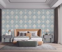 Товар: Обои Bernardo Bartalucci Carnazza 5058-5 Винил на флизелине (1,06*10) Бирюзовый, Дамаск - фото 3 Обои Bernardo Bartalucci Carnazza 5058-5 Винил на флизелине (1,06*10) Бирюзовый, Дамаск — фото 3, Обои для стен