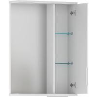 Товар: Зеркало со шкафом Volna Adel 50 R zsADEL50.R-01 с подсветкой Белое - фото 9 Зеркало со шкафом Volna Adel 50 R zsADEL50.R-01 с подсветкой Белое — фото 9, Зеркальные шкафы в ванную