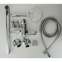 Смеситель для ванны ESKO Rio 31 универсальный Хром — фото 2, Смеситель для ванны