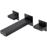 Смеситель для раковины Abber Daheim AF82122B Черный матовый — фото 1, Смесители для раковины