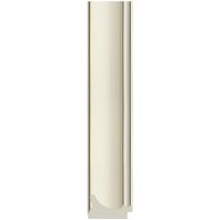 Зеркало Evoform Octagon 71x56 BY 7434 в багетной раме - Белый с серебром 60 мм — фото 2, Мебель для ванной