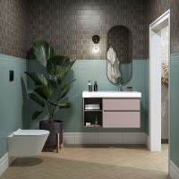 Раковина Kerama Marazzi Cubo 90 R CU.wb.90rh Белая глянцевая — фото 3, Раковины