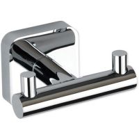 Двойной крючок Bemeta Tasi 154106032 Хром — фото 1, Крючки для полотенец