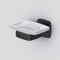 Набор аксессуаров для ванной AM.PM Gem AK90D2106B Черный матовый — фото 10, Наборы аксессуаров для ванной комнаты