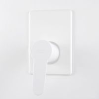 Смеситель для душа Webert Sax Evolution Белый матовый арт-SE880101740 — фото 3, Встраиваемые смесители для душа