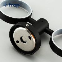 Стакан для зубных щеток Frap F302 F30208 двойной Черный матовый — фото 3, Мыльницы