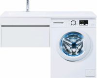 Товар: Тумба с раковиной Aquanet Токио 130 L 239217 подвесная Белая - фото 12 Тумба с раковиной Aquanet Токио 130 L 239217 подвесная Белая — фото 12, Тумбы с раковиной