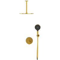 Товар: Душевая система Whitecross Y brushed gold YSET12TOPGLB Брашированное золото - фото 2 Душевая система Whitecross Y brushed gold YSET12TOPGLB Брашированное золото — фото 2, Душевое оборудование. Душевая программа