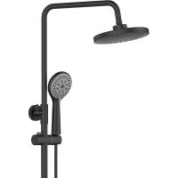 Товар: Душевая система Orange T02S3-911b Черный - фото 5 Душевая система Orange T02S3-911b Черный — фото 5, Душевое оборудование. Душевая программа