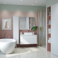 Зеркало Creto Stella 80 16-CRE80 Белое — фото 4, Зеркала в ванную комнату