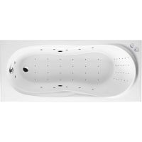 Акриловая ванна Excellent Sekwana 170x75 WAEX.SEK17.NANO.CR с гидромассажем — фото 1, Ванны