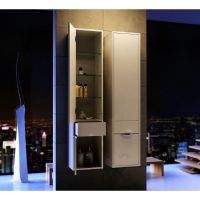 Товар: Шкаф пенал Aqwella 5 Stars Malaga 30 Mal.05.03/L Белый - фото 2 Шкаф пенал Aqwella 5 Stars Malaga 30 Mal.05.03/L Белый — фото 2, Мебель для ванной