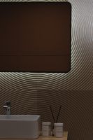 Зеркало Silver Mirrors Incanto 60 LED-00002538 с подсветкой Черное с бесконтактным выключателем и диммером — фото 18, Зеркала в ванную комнату