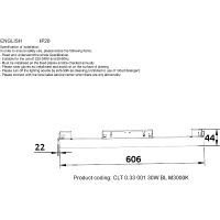 Трековый светильник Crystal Lux Space CLT 0.33 001 30W BL M3000K Белый Черный — фото 2, Трековые светильники