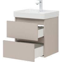 Товар: Тумба под раковину Aquanet Вега 2.0 50 337940 подвесная Бежевая - фото 8 Тумба под раковину Aquanet Вега 2.0 50 337940 подвесная Бежевая — фото 8, Мебель для ванной