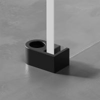 Товар: Душевая перегородка AM.PM X-Joy 110 W94UWI-110-F1-BTE профиль Черный матовый стекло прозрачное - фото 6 Душевая перегородка AM.PM X-Joy 110 W94UWI-110-F1-BTE профиль Черный матовый стекло прозрачное — фото 6, Душевые перегородки