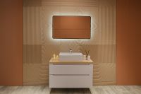 Зеркало Silver Mirrors Incanto 60 LED-00002538 с подсветкой Черное с бесконтактным выключателем и диммером — фото 8, Зеркала в ванную комнату