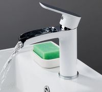 Смеситель для раковины Gappo G07 Белый Хром арт-G1007-30 — фото 10, Смесители для раковины