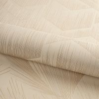 Обои Fipar Platino R 23712 Винил на флизелине (1,06*10,05) Бежевый, Геометрия — фото 3, Обои для стен