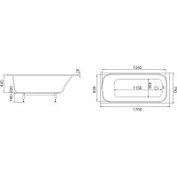 Товар: Ванна из искусственного камня Jacob Delafon Elite 170x75 E6D362RU-00 без гидромассажа - фото 5 Ванна из искусственного камня Jacob Delafon Elite 170x75 E6D362RU-00 без гидромассажа — фото 5, Ванны