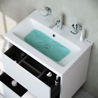 Тумба под раковину AM.PM Gem 60 2 M90FHX06022WG подвесная Белая — фото 4, Мебель для ванной